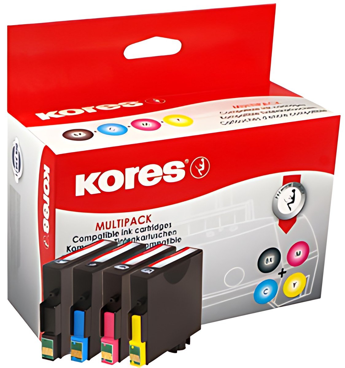 Kores Multipack encre G1617KIT remplace EPSON T1291-T1294