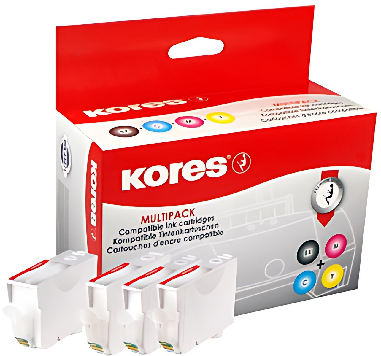 Kores MultiPack encre G1518KIT remplace Canon PGI-550XL/