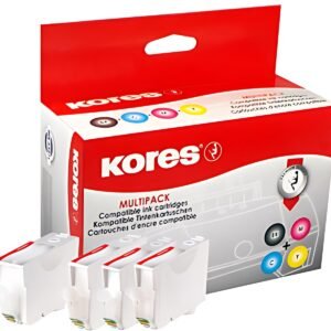 Kores Encre multipack G1577KIT remplace Canon PGI580/CLI581