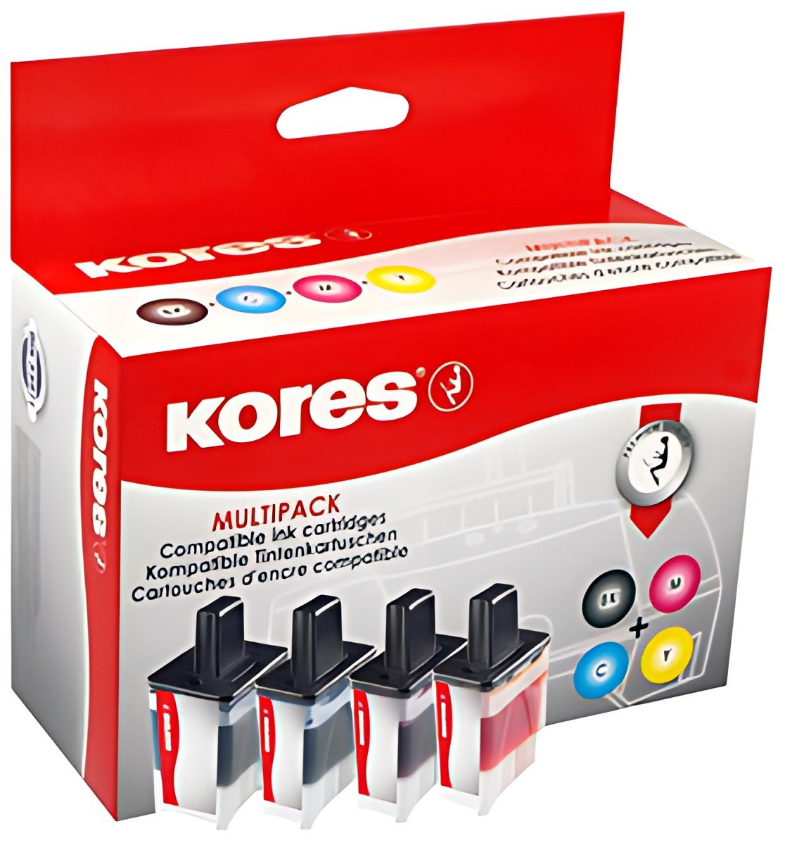 Kores Encre multipack X254KIT XL remplace brother LC-3213