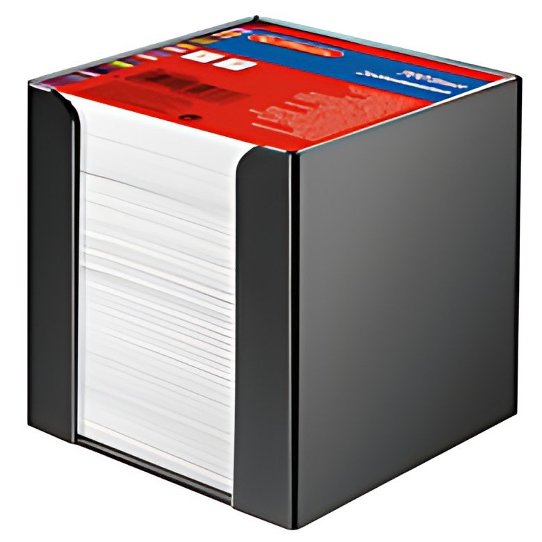 herlitz Boîtier pour bloc-notes, en plastique, 90 x 90 mm