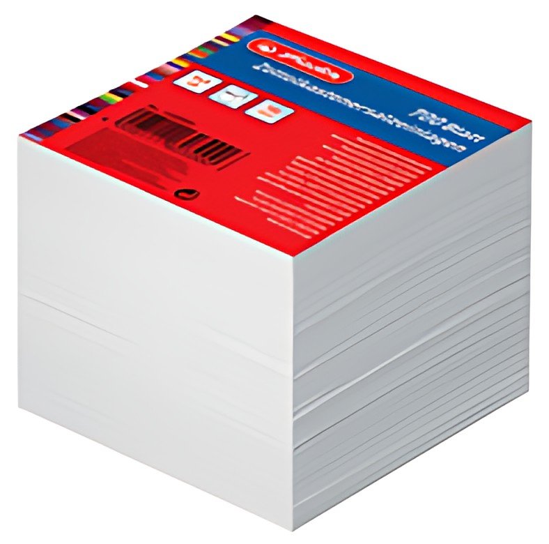 herlitz Bloc cube, 90 x 90 mm, blanc