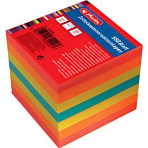 herlitz Bloc cube, 90 x 90 mm, coloré