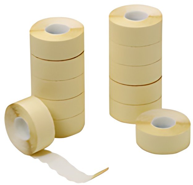 herlitz Etiquette de prix, 2 lignes, 26 x 16 mm, en papier