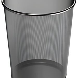 herlitz Corbeille à papier Manhattan, 18 litres, noir