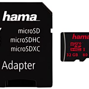 hama Carte mémoire micro SecureDigital HC, classe 3, 64 Go