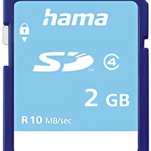hama Carte mémoire SecureDigital, 2 Go, classe 4