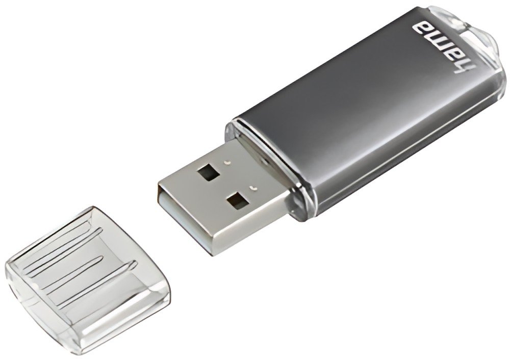 hama Clé USB 2.0 "Laeta", 16 GB, gris