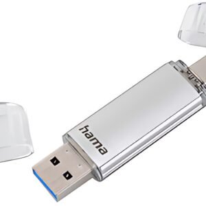 hama Clé USB 3.0/3.1 "C-Laeta", 16 GB, argent