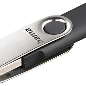 hama Clé USB 2.0 "Rotate", 32 GB, noir/argent