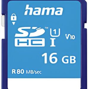 hama Carte mémoire SecureDigital HC, classe 10, 16 GB