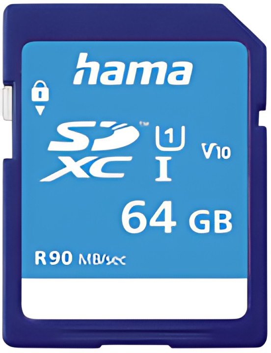 hama Carte mémoire SecureDigital HC, classe 10, 64 GB