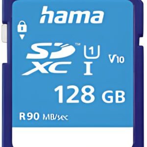 hama Carte mémoire SecureDigital HC, classe 10, 128 GB