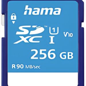 hama Carte mémoire SecureDigital HC, classe 10, 256 GB