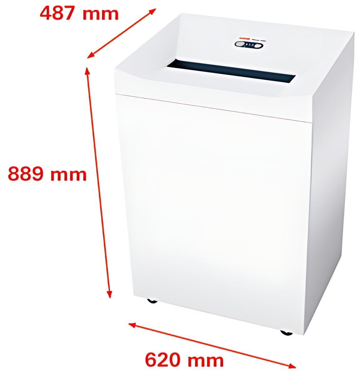 HSM Destructeur de documents PURE 740, coupe droite: 3,9 mm