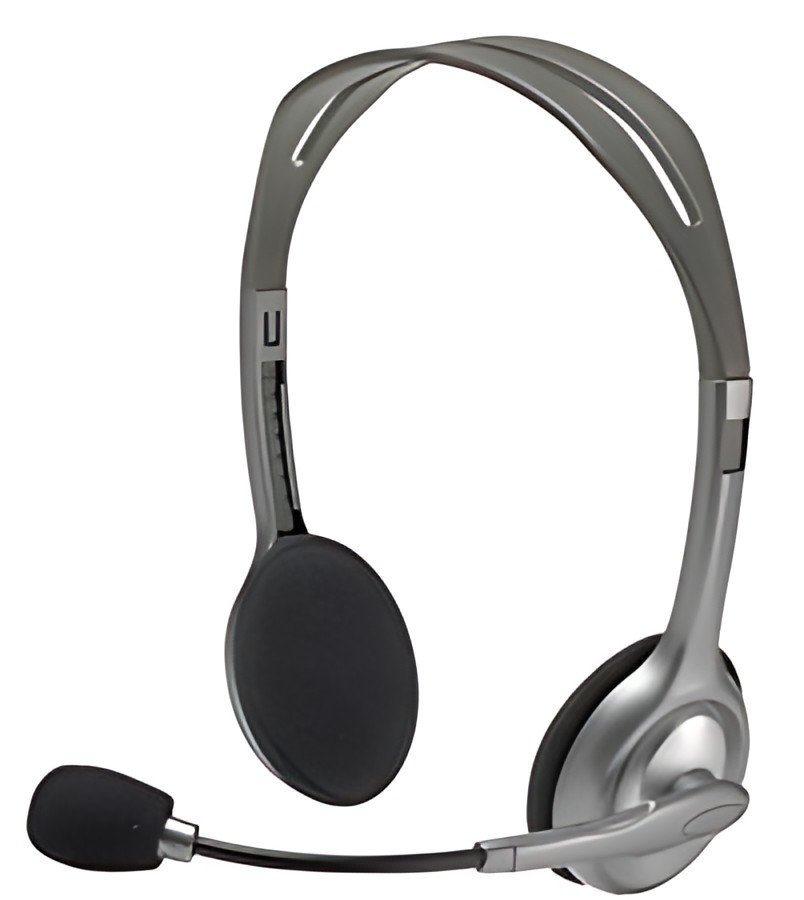 Logitech Casque stéréo H110, 2 fiches jack de 3,5 mm,