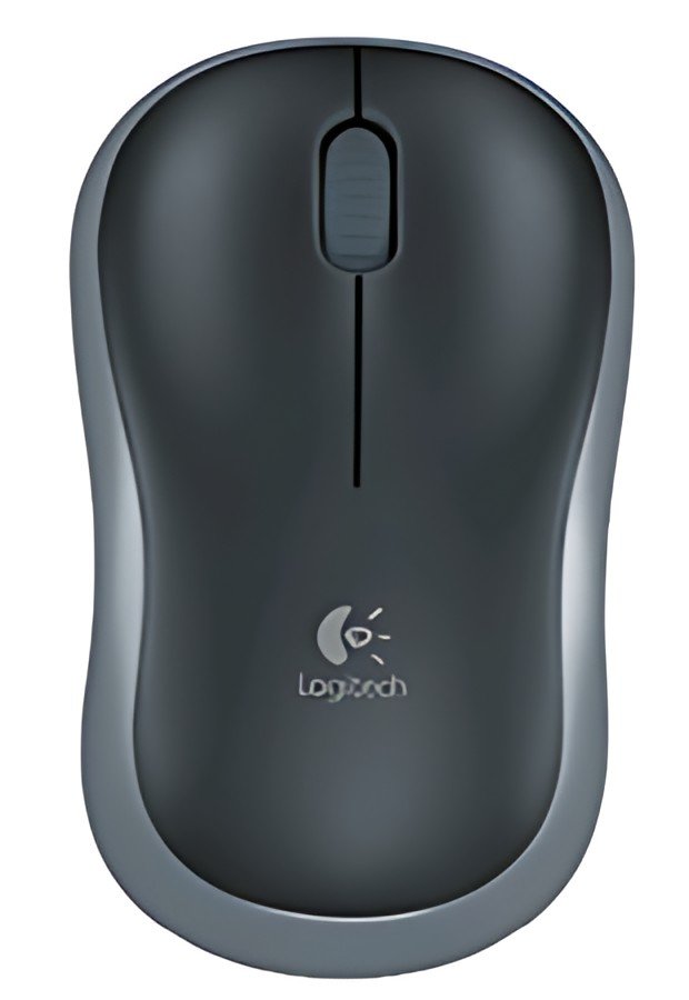 Logitech Souris optique M185, sans câble, gris