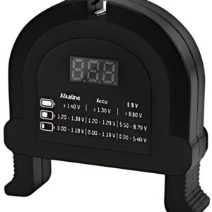 ANSMANN Testeur de piles "BATTERY TESTER" pour tester les