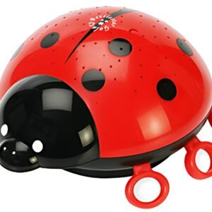 ANSMANN Veilleuse "coccinelle", noir / rouge