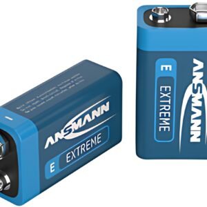 ANSMANN EXTREME LITHIUM E-bloc 9V (6AM6), 10,8V, 600 mAh
