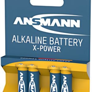 ANSMANN Pile alcaline "X-Power", Micro AAA, blister de 4