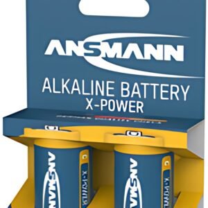 ANSMANN Pile alcaline "X-Power", Baby C, blister de 2