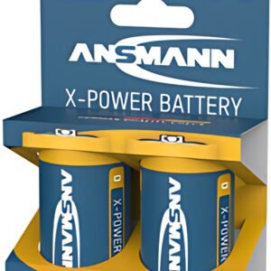 ANSMANN Pile alcaline "X-Power", Mono D, blister de 2