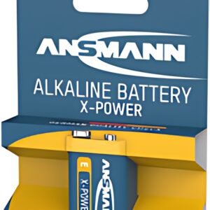 ANSMANN Pile alcaline "X-Power", E-bloc 9V