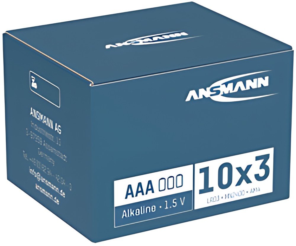 ANSMANN Pile alcaline "X-Power", Micro AAA, présentoir de 20