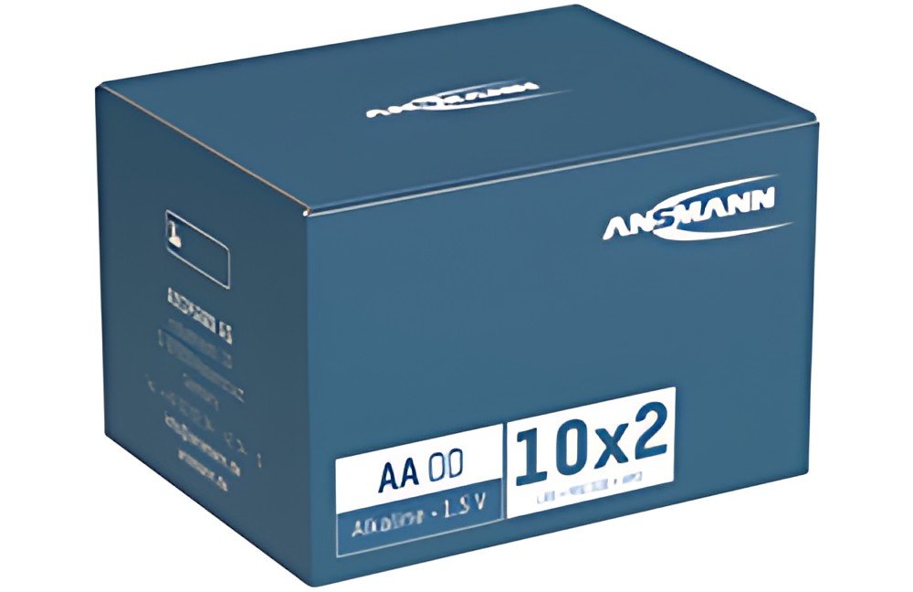 ANSMANN Pile alcaline "X-Power", Mignon AA, présentoir de 20