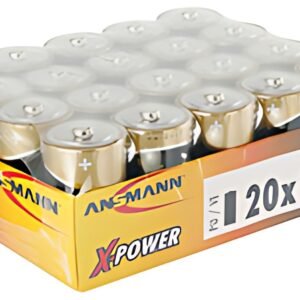 ANSMANN Pile alcaline "X-Power", Mono D, présentoir de 20