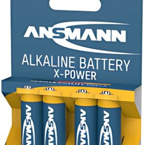 ANSMANN Pile alcaline "X-Power", Mignon AA, blister de 4