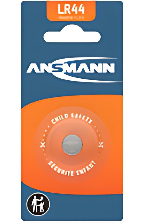 ANSMANN Pile bouton alcaline "LR44", 1,5 Volt (V13GA)