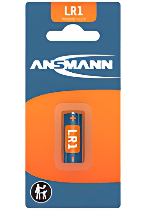 ANSMANN Pile alcaline "LR1", 1,5 volt, blister d'1