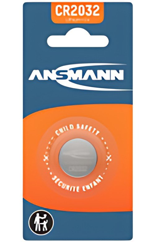 ANSMANN Pile bouton au lithium "CR2032", 3,0 Volt, blister