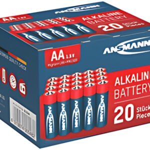 ANSMANN Pile alcaline "RED", Mignon AA, blister de 20