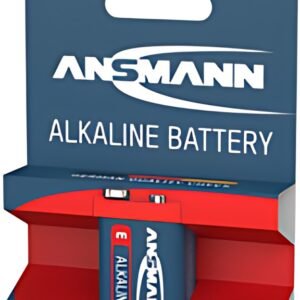 ANSMANN Pile alcaline "RED", E-bloc 9V