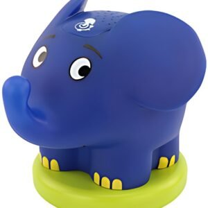 ANSMANN Veilleuse musicale à projection d'étoiles "éléphant"
