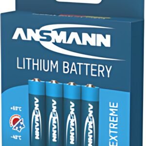 ANSMANN Pile EXTREME LITHIUM, Mignon AA, blister de 4