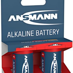 ANSMANN Pile alcaline "RED", Baby C LR14, blister de 2
