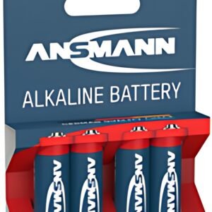 ANSMANN Pile alcaline "RED", Mignon AA, blister de 4