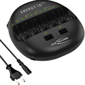 ANSMANN Chargeur "Energy 16 plus", avec 2 entrées USB