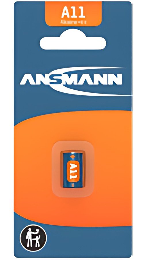 ANSMANN Pile alcaline A11, 6 Volt, blister de 1