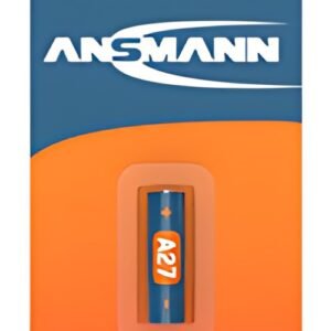ANSMANN Pile alcaline A27, 12 Volt, blister de 1