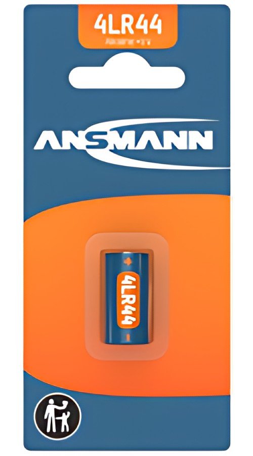 ANSMANN Pile alcaline 4LR44, 6 Volt, blister de 1
