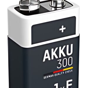 ANSMANN Pile rechargeable NiMH maxE, bloc E 9V, 300 mAh