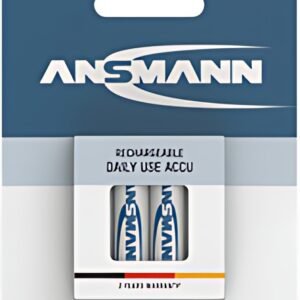 ANSMANN Pile rechargeable maxE NiMH, Micro AAA, blister de 4