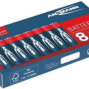 ANSMANN Pile alcaline, Micro AAA, lot de 8
