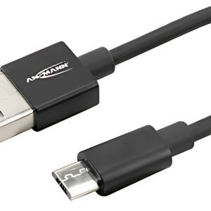 ANSMANN Câble de données & de charge, USB-A - Micro USB-B