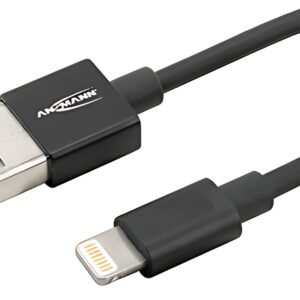 ANSMANN Câble de données & de charge, Apple-Lightning-USB-A